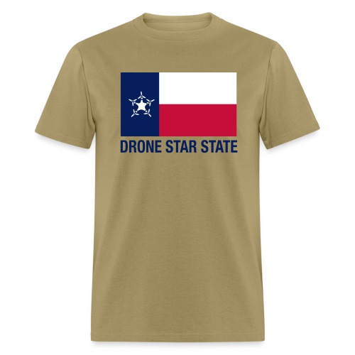 Drone Star State - Long Sleeve - Men's T-Shirt