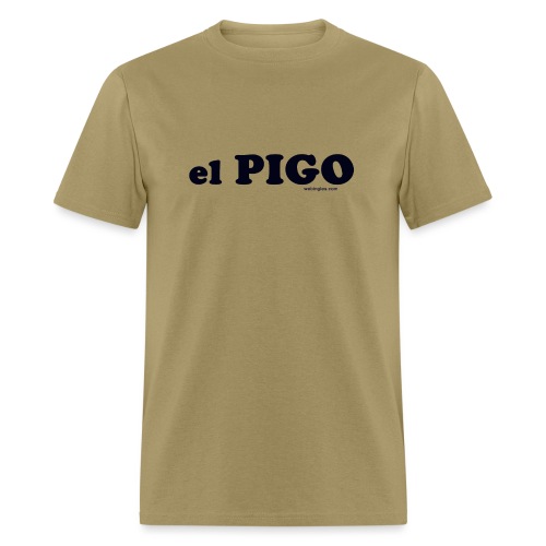 el-PIGO-negro - Men's T-Shirt