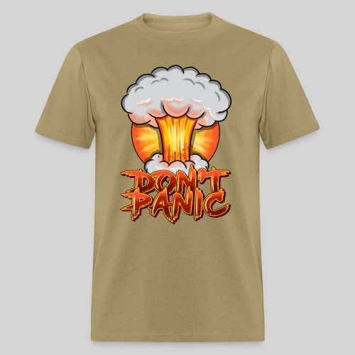 Don't Panic: It's just a nuke - Men's T-Shirt