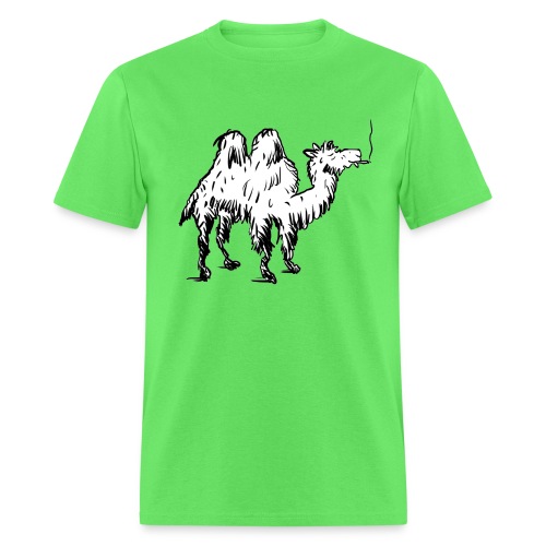 Camel Smoking on Hump Day - Men's T-Shirt