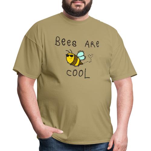 Bees Are Cool - Hand Sketch - Men's T-Shirt