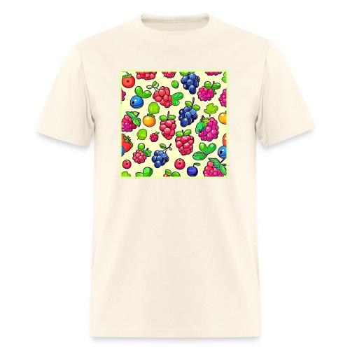 Berry Fruit Pattern Design - Men's T-Shirt