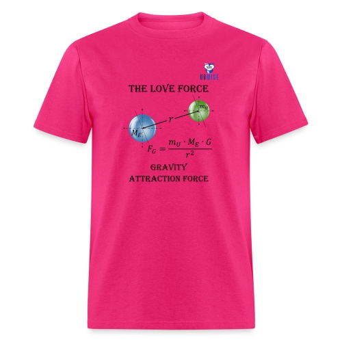 Newton Gravity MuMeG with UBWise logo - Men's T-Shirt