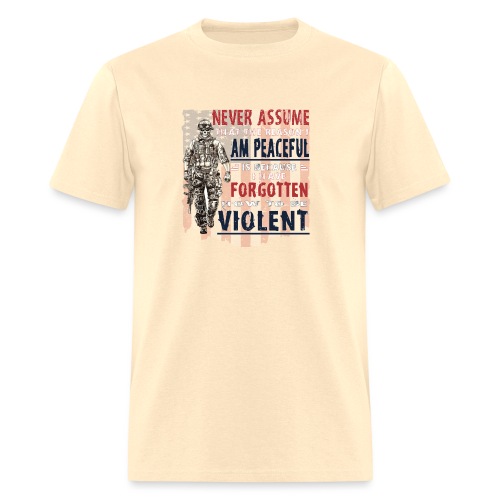 Never Assume - Men's T-Shirt