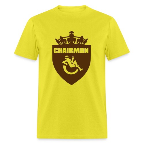Chairman design for male wheelchair users - Men's T-Shirt