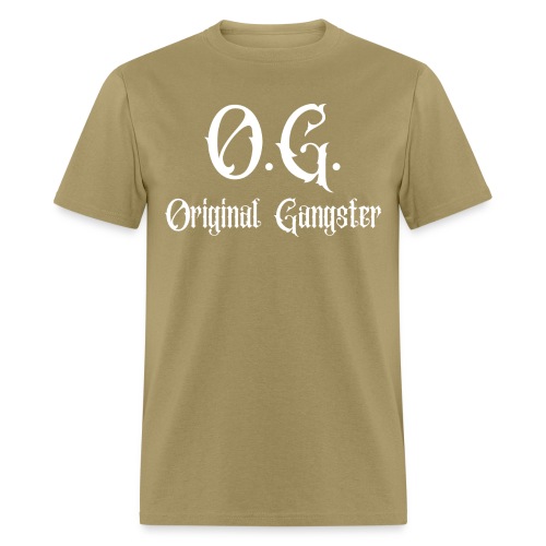 O.G. Original Gangster (red color version) - Men's T-Shirt
