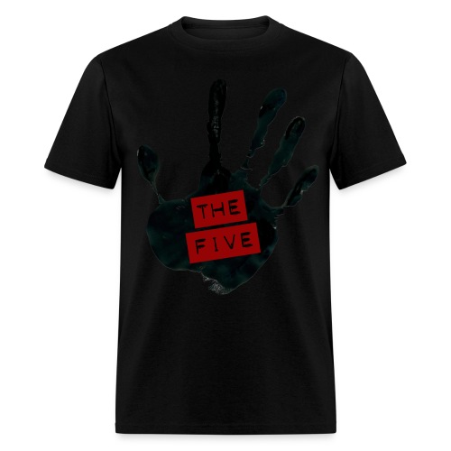 the five logo black on transparent - Men's T-Shirt