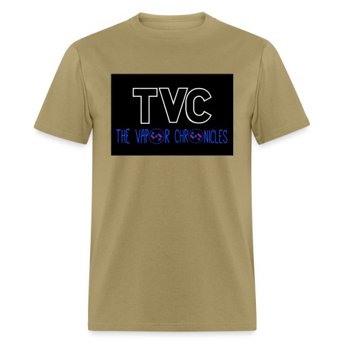 TVC coil logo blue JPG - Men's T-Shirt