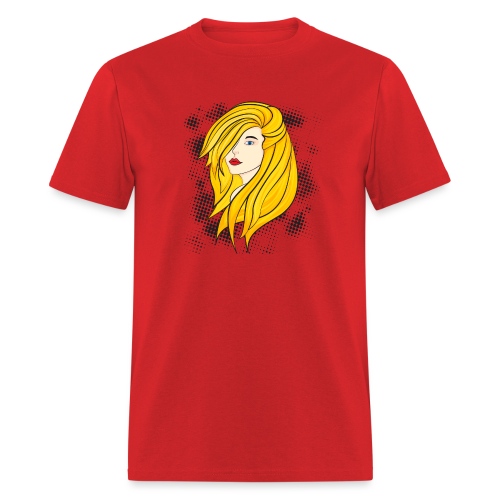 Blonde girl - Men's T-Shirt