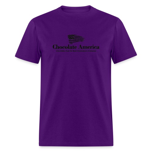 Logo for Chocolate America - Men's T-Shirt