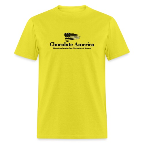 Logo for Chocolate America - Men's T-Shirt