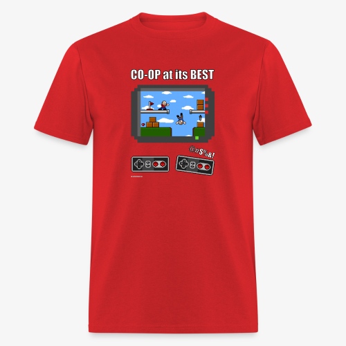 Pixel Art: CO-OP at its BEST - Men's T-Shirt