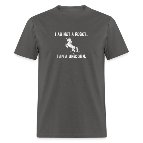 unicorn tall white - Men's T-Shirt
