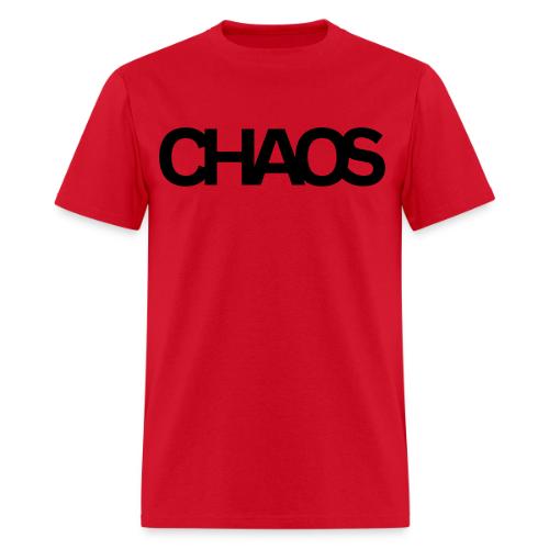 CHAOS - Punk Rock Anarchy - Men's T-Shirt