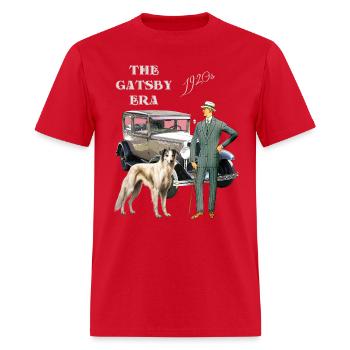 Roaring Twenties The Gatsby Era - Men's T-Shirt - red - Front - Jose (178cm)