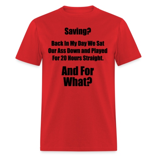 savingfront - Men's T-Shirt