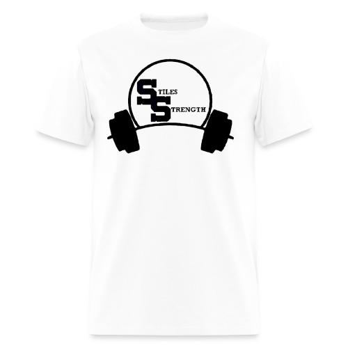 Stiles Strength BARBELL Merch 2.0 - Men's T-Shirt