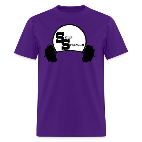 Stiles Strength BARBELL Merch 2.0 - Men's T-Shirt