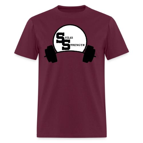 Stiles Strength BARBELL Merch 2.0 - Men's T-Shirt