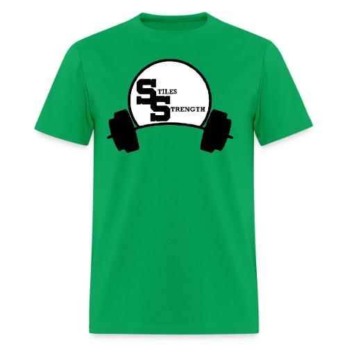 Stiles Strength BARBELL Merch 2.0 - Men's T-Shirt