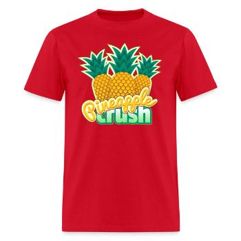 Pineapple crush pineapple - Men's T-Shirt - red - Front - Jose (178cm)