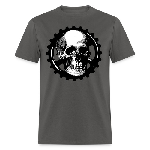 Gear Head Skull - Men's T-Shirt