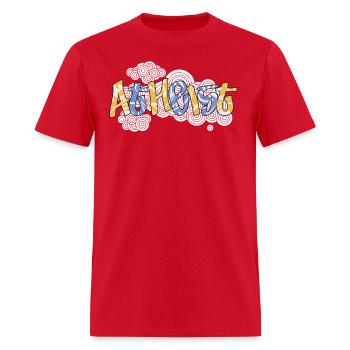 Atheist Cloud - Men's T-Shirt - red - Front - Jose (178cm)
