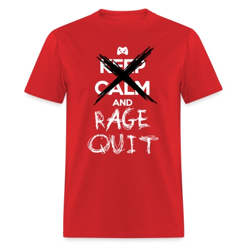 Keep Calm - Rage Quit - Men's T-Shirt