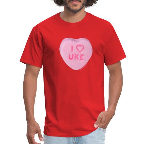 I Heart Uke - Men's T-Shirt