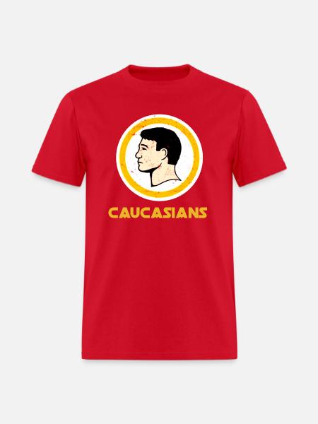 Caucasians - Men's T-Shirt - red