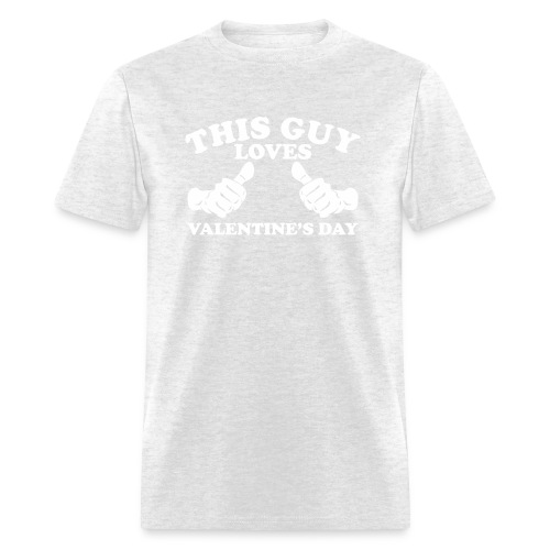 This Guy Loves Valentine's Day - Men's T-Shirt