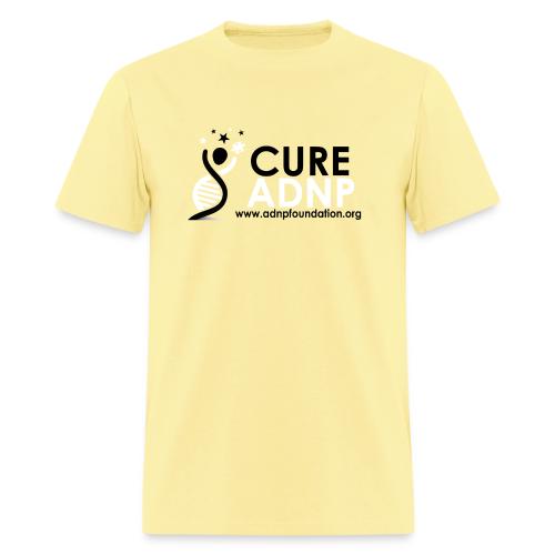 CURE ADNP LOGO All Bold Font Black and White 1 edi - Men's T-Shirt