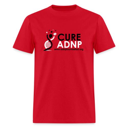 CURE ADNP LOGO All Bold Font Black and White 1 edi - Men's T-Shirt