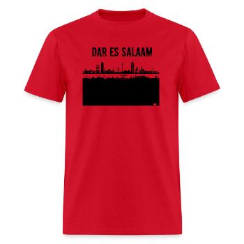 Dar Es Salaam Design - Men's T-Shirt - red - Front - Jose (178cm)
