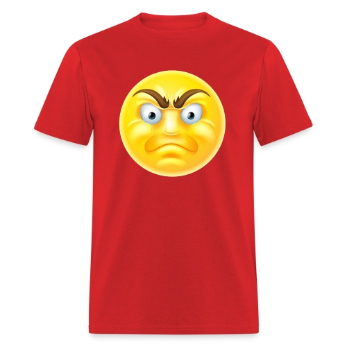 Angry Emoticon - Men's T-Shirt