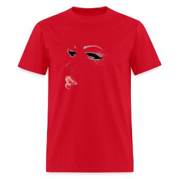 Beauty - Men's T-Shirt - red - Front - Jose (178cm)
