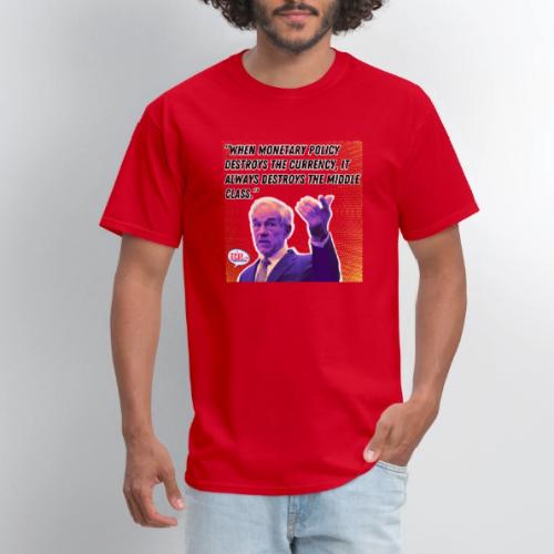 Ron Paul: Monetary Policy - Men's T-Shirt