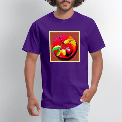 Vibrant Cherry Duo - Men's T-Shirt