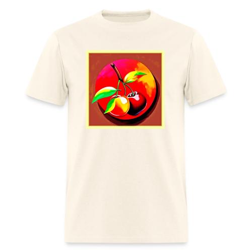 Vibrant Cherry Duo - Men's T-Shirt