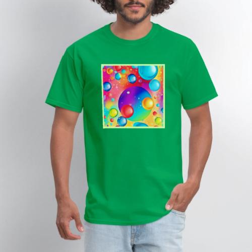 Colorful Sphere Abstract Art - Men's T-Shirt