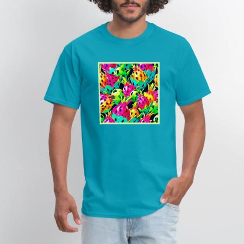 Dragon Fruit Vivid Pattern - Men's T-Shirt