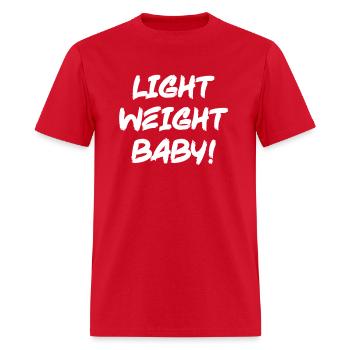 Light Weight Baby Ronnie Cole Gym Motivational - Men's T-Shirt - red - Front - Jose (178cm)