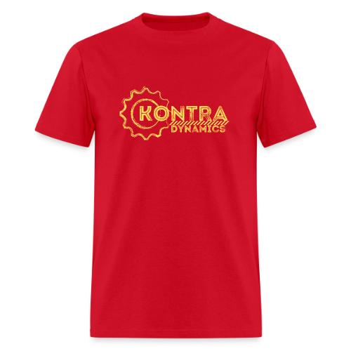 Kontra Dynamics (Yellow) - Men's T-Shirt
