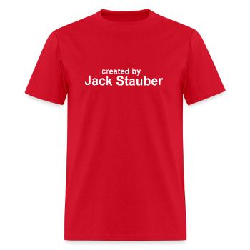 jack stauber merch - Men's T-Shirt - red - Front - Jose (178cm)
