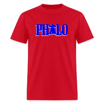 PHLO Liberty - Men's T-Shirt - red - Front - Jose (178cm)