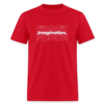 Imagination period - Men's T-Shirt - red - Front - Jose (178cm)