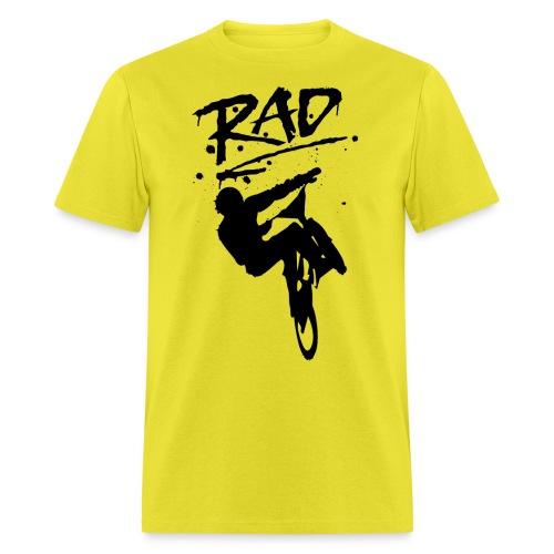 RAD BMX Bike Graffiti 80s Movie Radical Shirts - Men's T-Shirt