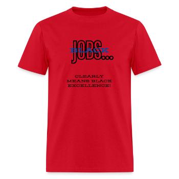 blck royal - Men's T-Shirt - red - Front - Jose (178cm)