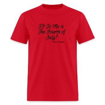 Freedom Quest - Men's T-Shirt - red - Front - Jose (178cm)