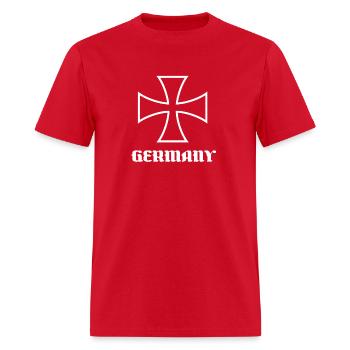 Iron Cross Eisernes Kreuz Germany - Men's T-Shirt - red - Front - Jose (178cm)